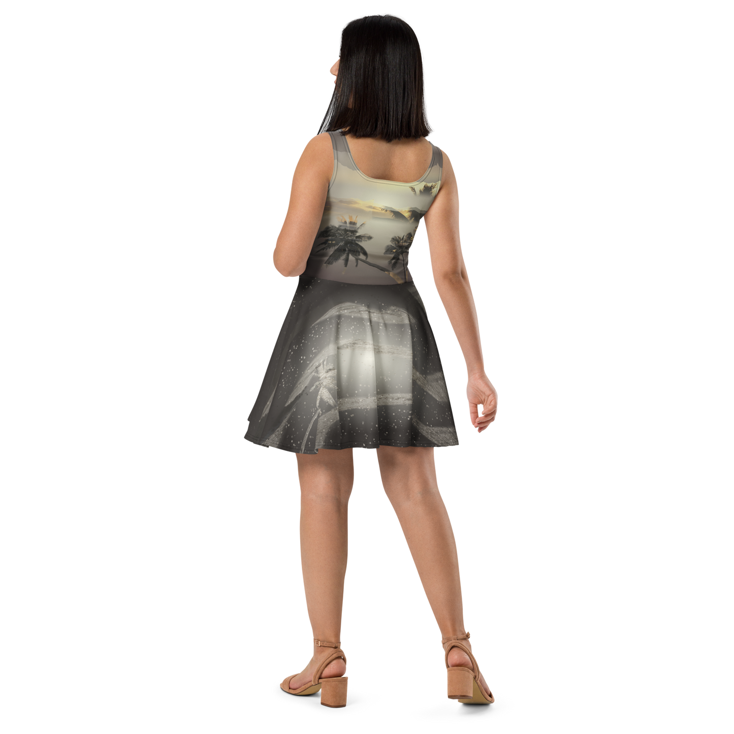 Hawaiian Golden Sunset Dress