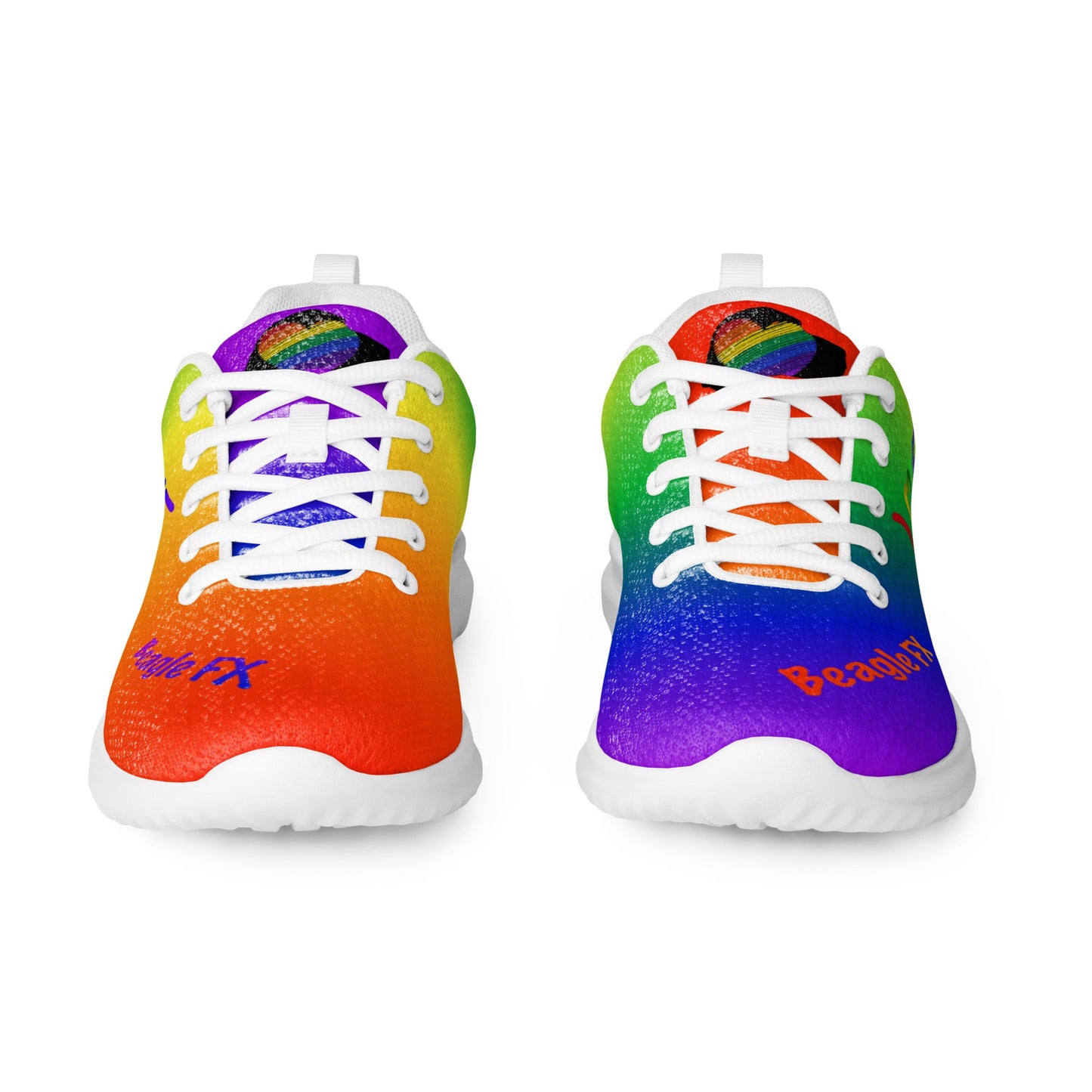 Custom BFX Rainbow Men’s Athletic Shoes