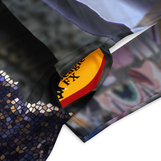 Wearable Art Inspired by the Streets of Barcelona