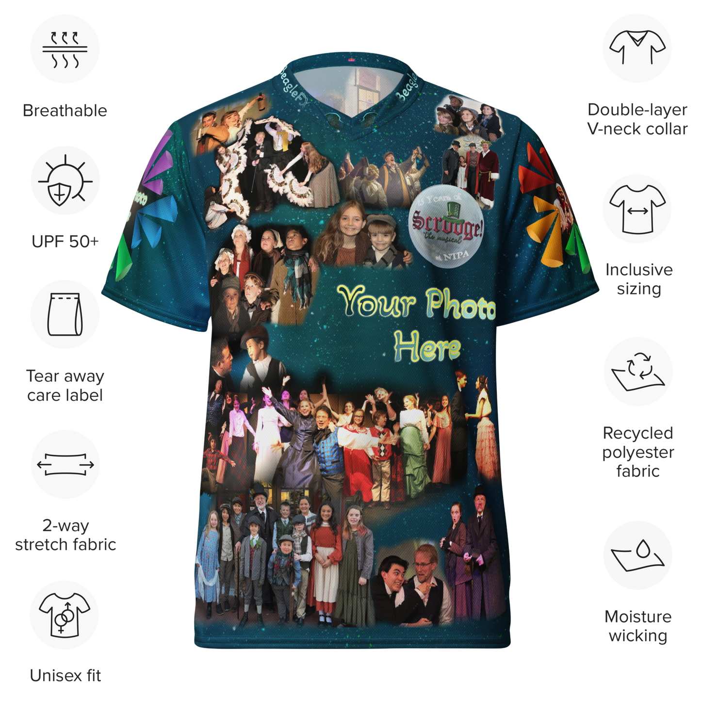 Customize the 15th Anniversary of Scrooge with Your Own Photos