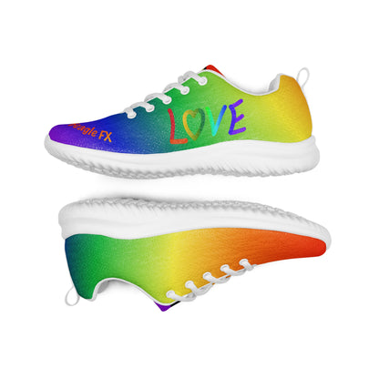 Custom BFX Rainbow Men’s Athletic Shoes
