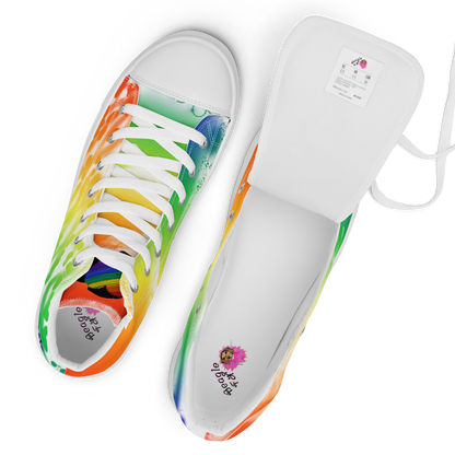 Custom Street Art Rainbow Women’s High Tops