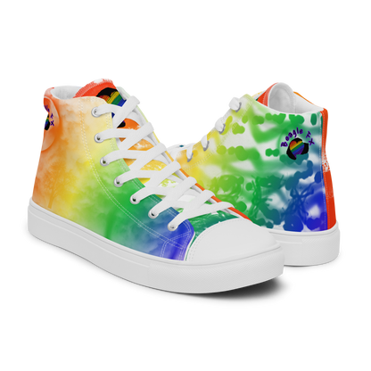Custom Street Art Rainbow Women’s High Tops